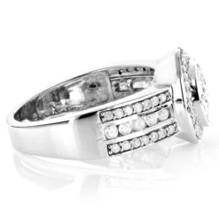 14K White Gold Pre-Set Diamond Engagement Ring 1.21ct 10 14K White Gold Pre-Set Diamond Engagement Ring 1.21ct -Outlet Radiant Bijou Store 14k gold pre set diamond engagement ring 121ct p 6518 backwh