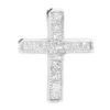 14K White Gold Princess Cut Diamond Cross Necklace 0.7ct 1 14K White Gold Princess Cut Diamond Cross Necklace 0.7ct -Outlet Radiant Bijou Store 14k gold princess cut diamond cross necklace 060ct p 26539 wh