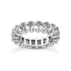 14K White Gold Princess Cut Diamond Eternity Band 7.20ct 1 14K White Gold Princess Cut Diamond Eternity Band 7.20ct -Outlet Radiant Bijou Store 14k gold princess cut diamond eternity band 720ct p 24923 white 20220426