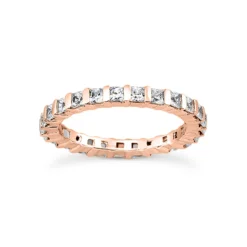 Thin 14K White Gold Princess Cut Diamond Eternity Ring 3.23ct 7 Thin 14K White Gold Princess Cut Diamond Eternity Ring 3.23ct -Outlet Radiant Bijou Store 14k gold princess cut diamond eternity ring 323ct p 24922 rose 20220426
