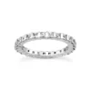 Thin 14K White Gold Princess Cut Diamond Eternity Ring 3.23ct 2 Thin 14K White Gold Princess Cut Diamond Eternity Ring 3.23ct -Outlet Radiant Bijou Store 14k gold princess cut diamond eternity ring 323ct p 24922 white 20220426