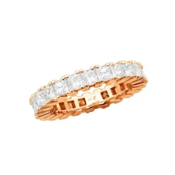 14K White Gold Princess Cut Diamond Eternity Ring 3.74ct 4.4mm -Outlet Radiant Bijou Store 14k gold princess cut diamond eternity ring 374ct p 24924 ro