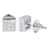 14K White Gold Princess Cut Diamond Stud Earrings For Men & Women 1 Carat 1 14K White Gold Princess Cut Diamond Stud Earrings For Men & Women 1 Carat -Outlet Radiant Bijou Store 14k gold princess cut diamond stud earrings 092ct p 5681 20220918