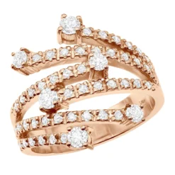 14K White Gold Right Hand Diamond Ring 0.94ct -Outlet Radiant Bijou Store 14k gold right hand diamond ring 094ct p 29755 rose