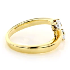14K Yellow Gold Right Hand Ladies Diamond Ring 0.50ct 10 14K Yellow Gold Right Hand Ladies Diamond Ring 0.50ct -Outlet Radiant Bijou Store 14k gold right hand ladies diamond ring 050ct p 22454 backye