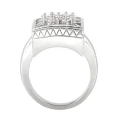 14K White Gold Right Hand Ladies Diamond Ring 0.51ct -Outlet Radiant Bijou Store 14k gold right hand ladies diamond ring 051ct p 29715 additional white