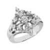 14K White Gold Right Hand Ladies Diamond Ring 0.95ct -Outlet Radiant Bijou Store 14k gold right hand ladies diamond ring 095ct p 29769 white