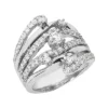 14K White Gold Right Hand Ladies Diamond Ring 1.18ct -Outlet Radiant Bijou Store 14k gold right hand ladies diamond ring 118ct p 29771 white