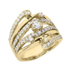 14K White Gold Right Hand Ladies Diamond Ring 1.18ct -Outlet Radiant Bijou Store 14k gold right hand ladies diamond ring 118ct p 29771 yellow