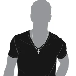 14K White Gold Round Diamond Cross Necklace 1.36ct -Outlet Radiant Bijou Store 14k gold round diamond cross necklace 136ct p 26526 bodwh