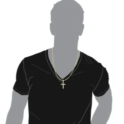 14K White Gold Round Diamond Cross Necklace 1.36ct -Outlet Radiant Bijou Store 14k gold round diamond cross necklace 136ct p 26526 bodye