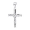 14K White Gold Round Diamond Cross Necklace 1.36ct -Outlet Radiant Bijou Store 14k gold round diamond cross necklace 136ct p 26526 wh