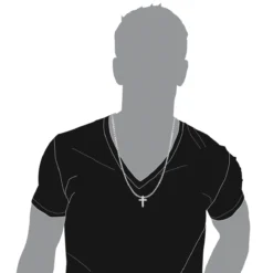 14K White Gold Round Diamond Cross Pendant For Men And Women 0.55ct 12 14K White Gold Round Diamond Cross Pendant For Men And Women 0.55ct -Outlet Radiant Bijou Store 14k gold round diamond cross pendant 055ct p 26506 bodwh