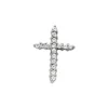 14K White Gold Round Diamond Cross Pendant 0.77ct -Outlet Radiant Bijou Store 14k gold round diamond cross pendant 077ct p 26507 white 20220426