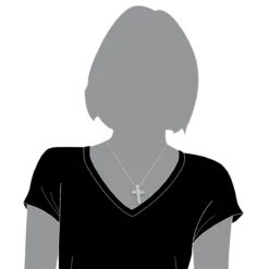 14K Yellow Gold Round Diamond Cross Pendant 3.30ct -Outlet Radiant Bijou Store 14k gold round diamond cross pendant 330ct p 26505 bodwh