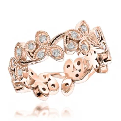 14K White Gold Round Diamond Eternity Band 0.48ct -Outlet Radiant Bijou Store 14k gold round diamond eternity band 048ct p 24857 ro