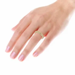 Thin 14K Yellow Gold Round Diamond Eternity Band For Women 3/4ct -Outlet Radiant Bijou Store 14k gold round diamond eternity band 069ct p 24887 bodye