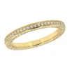 Thin 14K Yellow Gold Round Diamond Eternity Band For Women 3/4ct -Outlet Radiant Bijou Store 14k gold round diamond eternity band 069ct p 24887 ye