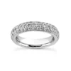 Thin 14K White Gold Round Diamond Eternity Band 1.20ct 4mm -Outlet Radiant Bijou Store 14k gold round diamond eternity band 120ct p 24860 white 20220426