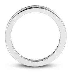 Thin 14K White Gold Round Diamond Eternity Band 1.25ct -Outlet Radiant Bijou Store 14k gold round diamond eternity band 125ct p 24813 additional white