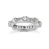 14K White Gold Round Diamond Eternity Band 1.89ct -Outlet Radiant Bijou Store 14k gold round diamond eternity band 189ct p 24879 white 20220426