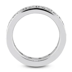 14K White Gold Round Diamond Eternity Band 1.95ct -Outlet Radiant Bijou Store 14k gold round diamond eternity band 195ct p 35194 additional white