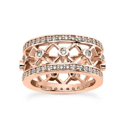 14K White Gold Round Diamond Eternity Band 1ct 7 14K White Gold Round Diamond Eternity Band 1ct -Outlet Radiant Bijou Store 14k gold round diamond eternity band 1ct p 24878 rose 20220426