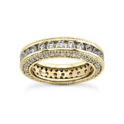 14K White Gold Round Diamond Eternity Band 2.90ct 6 14K White Gold Round Diamond Eternity Band 2.90ct -Outlet Radiant Bijou Store 14k gold round diamond eternity band 290ct p 24851 yellow 20220426