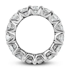 14K White Gold Round Diamond Eternity Band 6.75ct -Outlet Radiant Bijou Store 14k gold round diamond eternity band 675ct p 24826 additional white