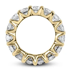 14K White Gold Round Diamond Eternity Band 6.75ct -Outlet Radiant Bijou Store 14k gold round diamond eternity band 675ct p 24826 additional yellow