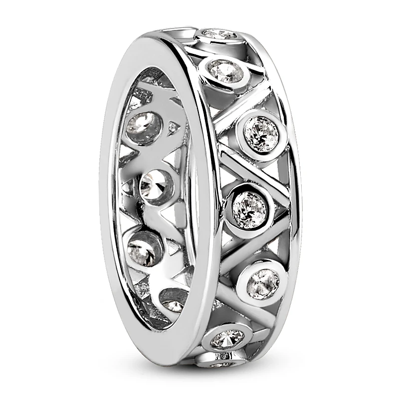 14K White Gold Round Diamond Eternity Ring 0.70ct 6 14K White Gold Round Diamond Eternity Ring 0.70ct - Image 4