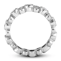 14K White Gold Round Diamond Eternity Ring 1.44ct -Outlet Radiant Bijou Store 14k gold round diamond eternity ring 144ct p 24906 additional white