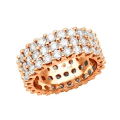 14K White Gold Round Diamond Eternity Ring 4.83ct -Outlet Radiant Bijou Store 14k gold round diamond eternity ring 483ct p 24844 ro