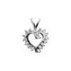 14K White Gold Round Diamond Heart Necklace 0.36ct -Outlet Radiant Bijou Store 14k gold round diamond heart necklace 036ct p 27761 white 20220426