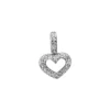 14K White Gold Small Round Diamonds Heart Pendant 0.22ct -Outlet Radiant Bijou Store 14k gold round diamond heart pendant 022ct p 27766 white 20220426