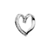 14K White Gold Round Diamond Heart Pendant 0.27ct -Outlet Radiant Bijou Store 14k gold round diamond heart pendant 027ct p 27784 white 20220426