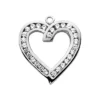 14K White Gold Open Heart Pendant 0.90ct Round Diamonds -Outlet Radiant Bijou Store 14k gold round diamond heart pendant 090ct p 27738 white 20220426