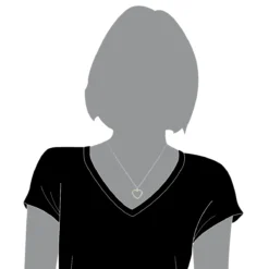 14K Yellow Gold Round Diamond Heart Pendant 1ct 15/16 In (24mm) -Outlet Radiant Bijou Store 14k gold round diamond heart pendant 1ct p 27718 bodye