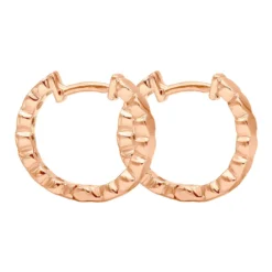 14K Yellow Gold Round Diamond Hoop Huggie Earrings 0.16ct 15 14K Yellow Gold Round Diamond Hoop Huggie Earrings 0.16ct -Outlet Radiant Bijou Store 14k gold round diamond hoop huggie earrings 016ct p 6827 backro