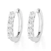 14K White Gold Round Diamond Huggie Earrings Hoops 0.33ct 1 14K White Gold Round Diamond Huggie Earrings Hoops 0.33ct -Outlet Radiant Bijou Store 14k gold round diamond huggie earrings hoops 033ct p 6033 wh