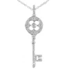 14K White Gold Round Diamond Key Pendant 0.38ct 12.5mm 1 14K White Gold Round Diamond Key Pendant 0.38ct 12.5mm -Outlet Radiant Bijou Store 14k gold round diamond key pendant 038ct p 30606 white 20220420 20220426