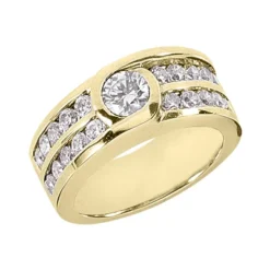 14K White Gold Round Diamond Ladies Ring 1.50ct 8.2mm 7 14K White Gold Round Diamond Ladies Ring 1.50ct 8.2mm -Outlet Radiant Bijou Store 14k gold round diamond ladies ring 150ct p 29560 yellow