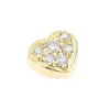 Small 14K Yellow Gold Round Diamond Pave Heart Pendant 0.16ct 2 Small 14K Yellow Gold Round Diamond Pave Heart Pendant 0.16ct -Outlet Radiant Bijou Store 14k gold round diamond pave heart pendant 016ct p 27725 ye