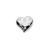 14K White Gold Round Diamond Puffed Heart Pendant 0.12ct -Outlet Radiant Bijou Store 14k gold round diamond puffed heart pendant 012ct p 27816 white 20220426
