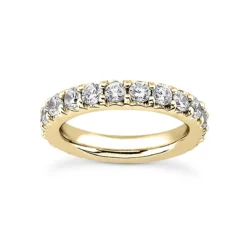 Thin 14K White Gold Round Diamonds Eternity Band 0.64ct -Outlet Radiant Bijou Store 14k gold round diamonds eternity band 064ct p 24831 yellow 20220426