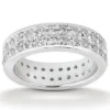 14K White Gold Round Diamonds Eternity Ring 1.56ct 1 14K White Gold Round Diamonds Eternity Ring 1.56ct -Outlet Radiant Bijou Store 14k gold round diamonds eternity ring 156ct p 24868 white 20220426