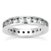 14K White Gold Round Diamonds Eternity Ring 2.20ct -Outlet Radiant Bijou Store 14k gold round diamonds eternity ring 220ct p 24869 white 20220426
