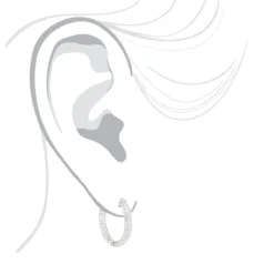 14K White Gold Small Inside Out Diamond Hoop Earrings For Women 2.7ct 1 Inch 12 14K White Gold Small Inside Out Diamond Hoop Earrings For Women 2.7ct 1 Inch -Outlet Radiant Bijou Store 14k gold small inside out diamond hoop earrings 242ct p 6933 bodwh