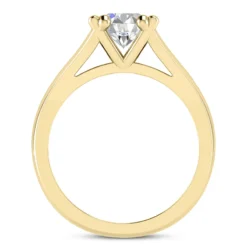 14K White Gold Solitaire Engagement Ring 0.50ct 3.11mm -Outlet Radiant Bijou Store 14k gold solitaire engagement ring 050ct p 24970 additional yellow