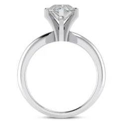 14K White Gold Solitaire Engagement Ring 0.75ct 2mm 19 14K White Gold Solitaire Engagement Ring 0.75ct 2mm -Outlet Radiant Bijou Store 14k gold solitaire engagement ring 075ct p 25007 additional white